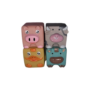 Soft Animal Baby Blocks