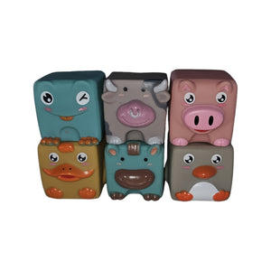 Soft Animal Baby Blocks