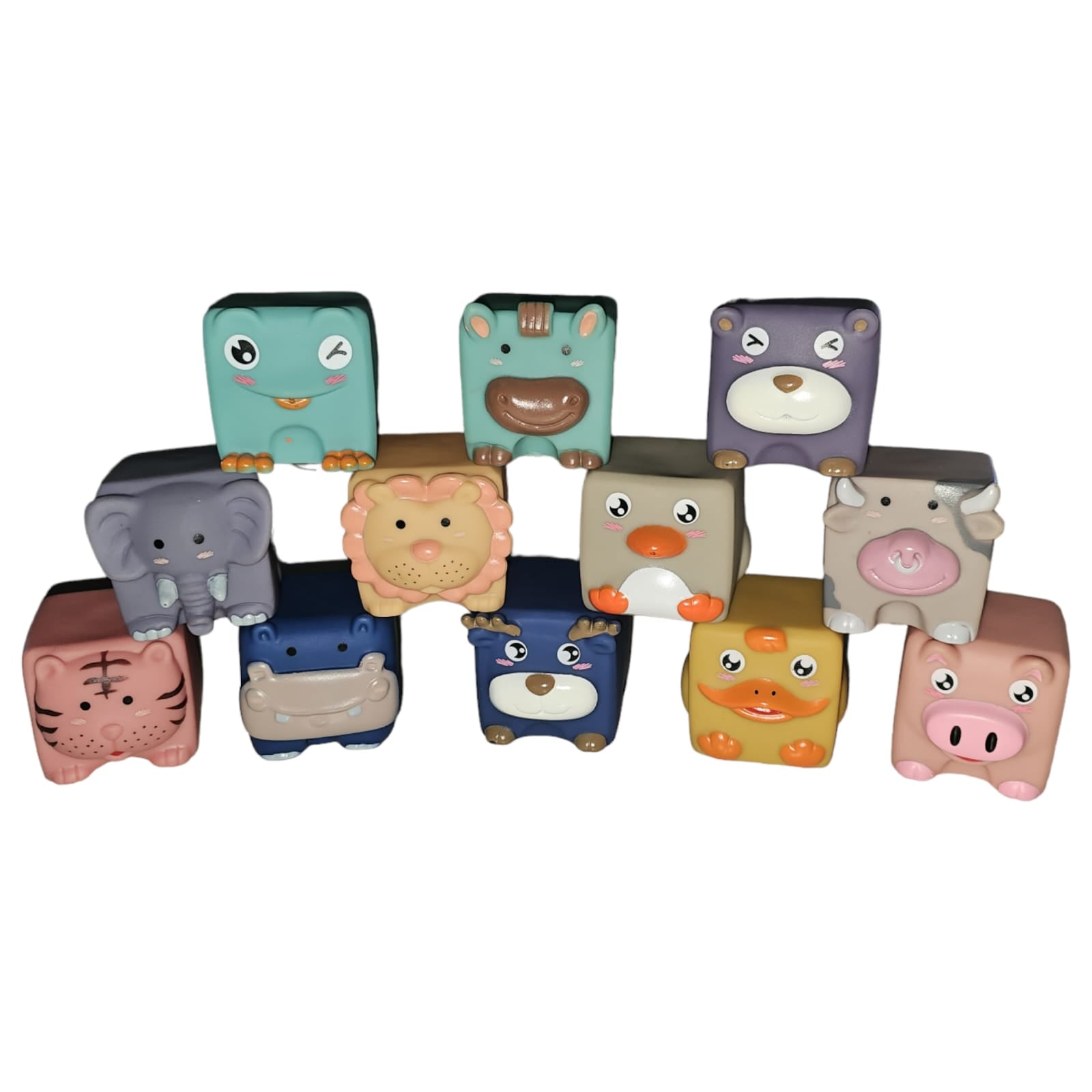 Soft Animal Baby Blocks