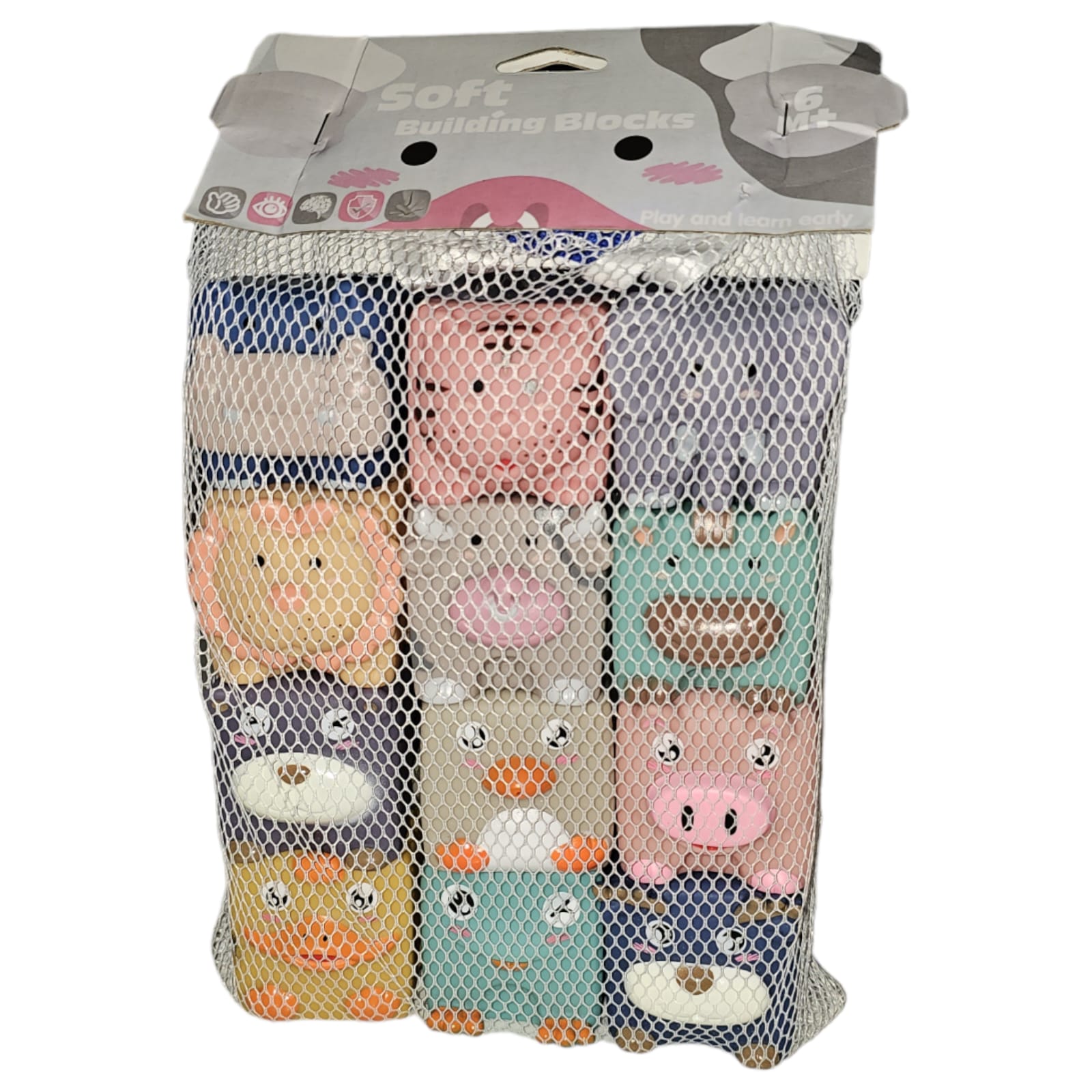 Soft Animal Baby Blocks