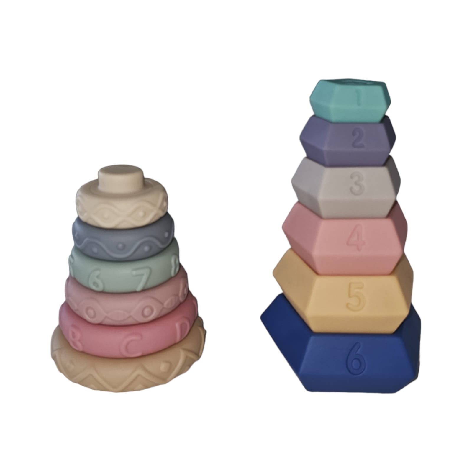 Soft Silicone Stacking Toys