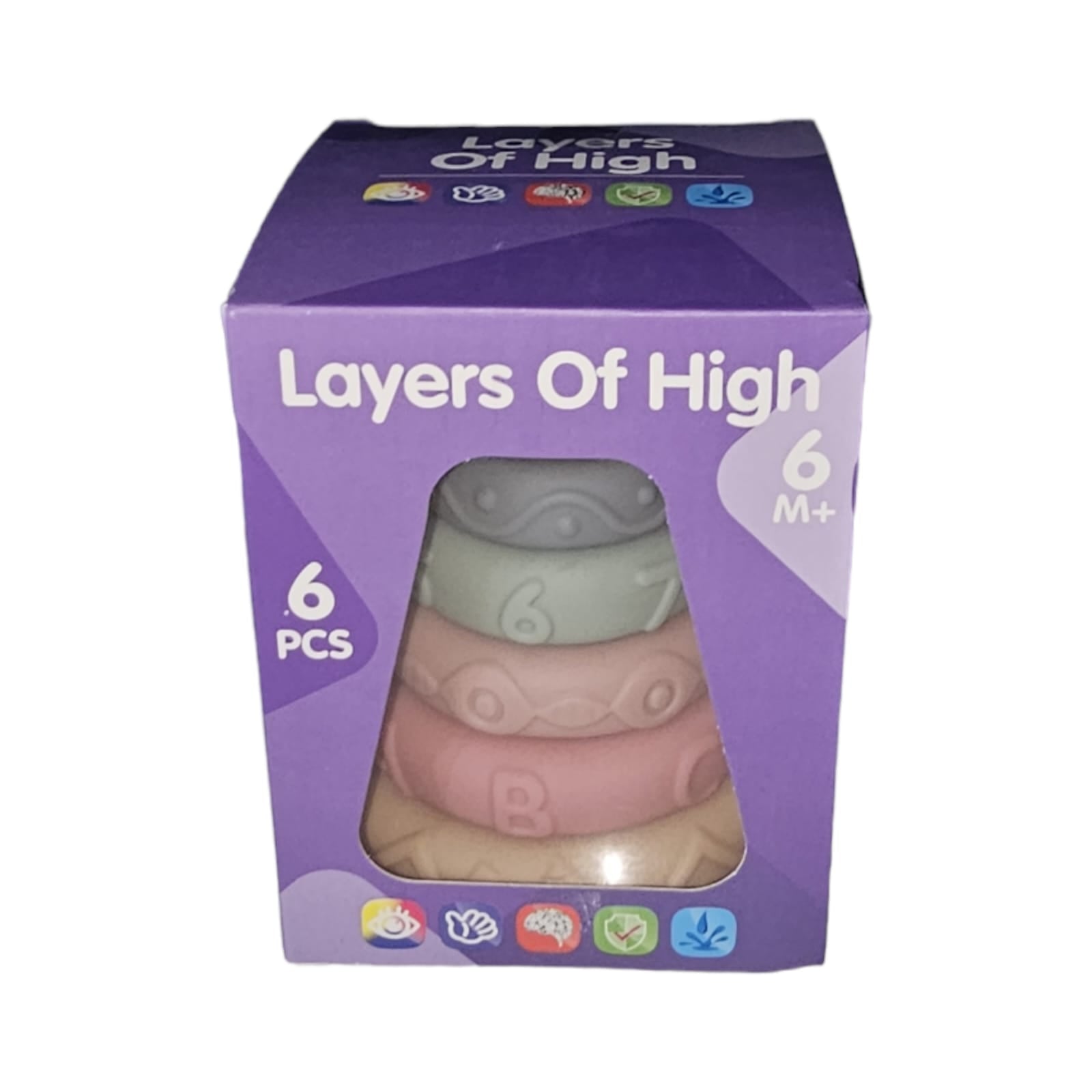 Soft Silicone Stacking Toys