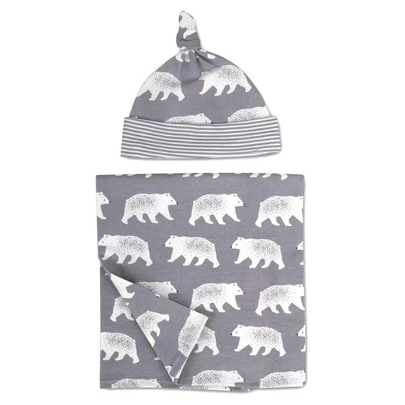 Bears - 2 Piece Swaddle Set