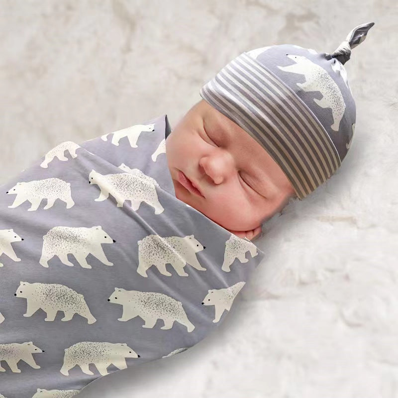 Bears - 2 Piece Swaddle Set