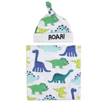 Load image into Gallery viewer, Dinosaurs - 2 Piece Swaddle Set
