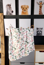 Load image into Gallery viewer, Flowers - 3 Piece Swaddle Set
