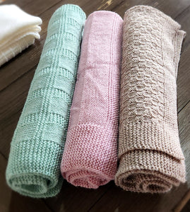 Knitted Baby Blankets